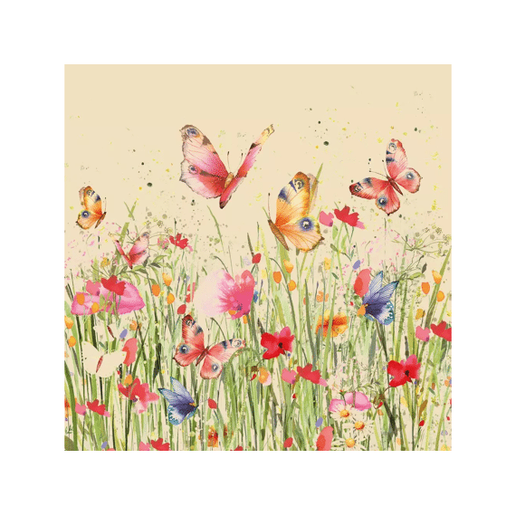 Ppd Flowerfield Servetten 33x33cm 20 stuks