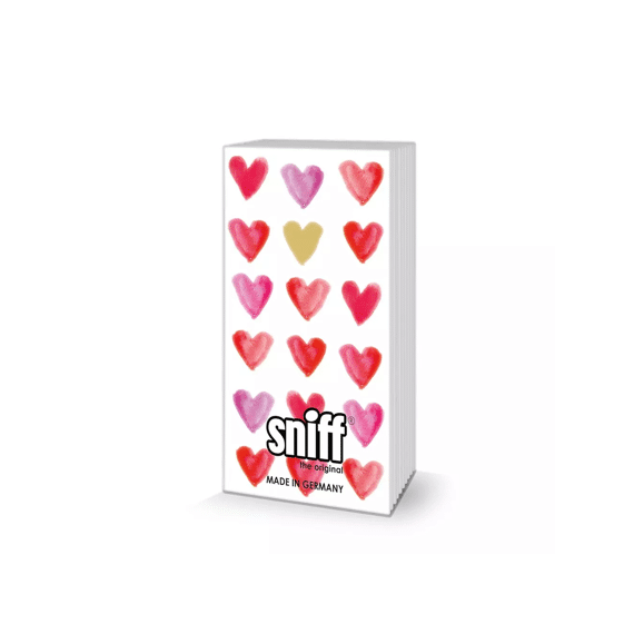 Ppd Aquarell Hearts Gold Sniff Papieren Zakdoekjes 20 stuks