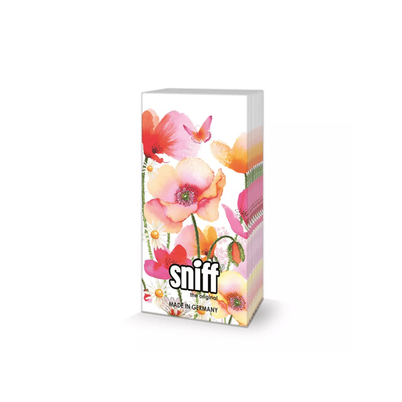 Ppd Aquarell Poppies Sniff Papieren Zakdoekjes 20 stuks