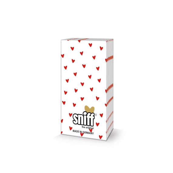 Ppd Little Hearts Sniff Papieren Zakdoekjes 20 stuks