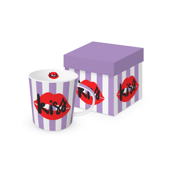 Ppd Formart Kiss Mok New Bone China 40cl