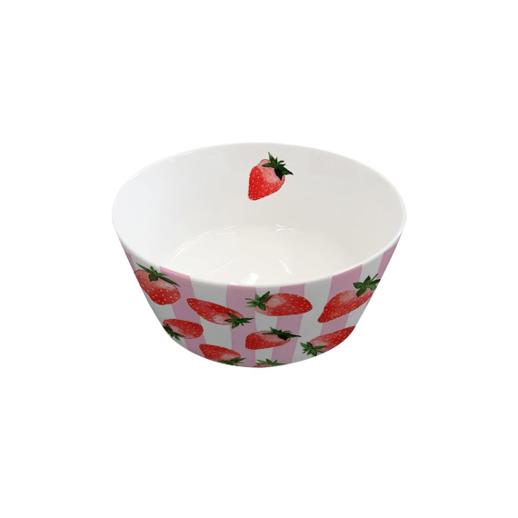 Ppd Strawberry & Stripes Kom New Bone China 15cm 65cl