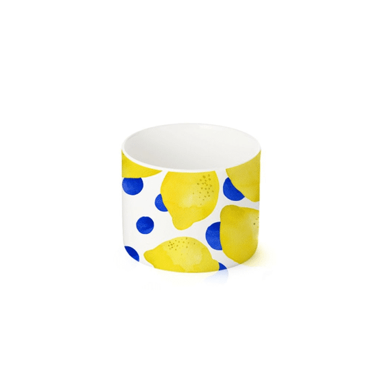 Ppd Lemon & Dots Kom Fine Bone China 7x6cm