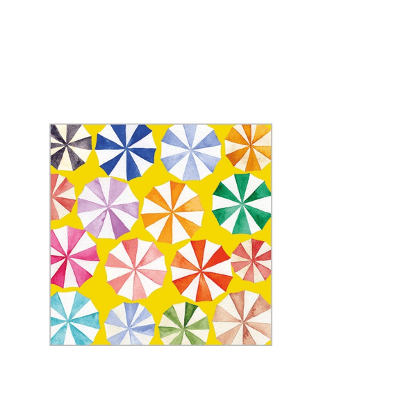 Ppd Cabana Servetten 25x25cm 20 stuks