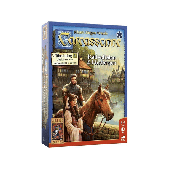 Carcassonne Kathedralen En Herbergen Uitbreiding 1