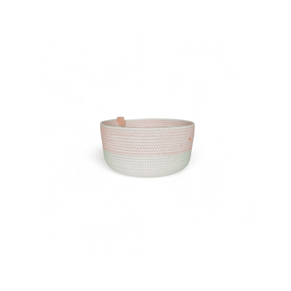 Koba Mand Hoog Medium 20x12cm Green & Salmon