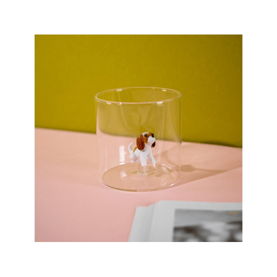 Wd Lifestyle Monterey Line Glas 25cl Met Glasdecoratie Cavalier King