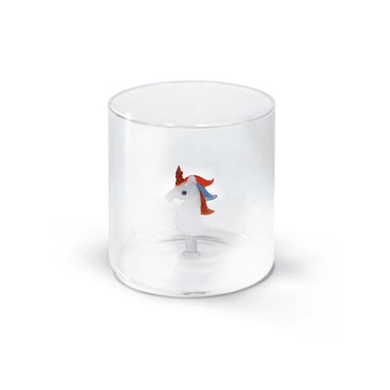 Wd Lifestyle Monterey Line Glas 25cl Met Glasdecoratie Eenhoorn