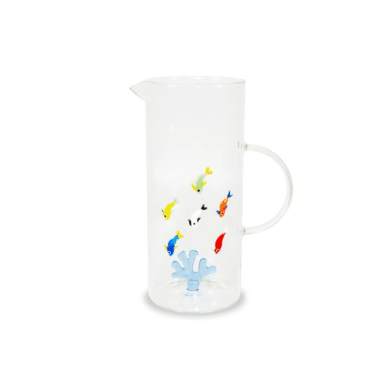 Wd Lifestyle Monterey Line Karaf Glas 1,3l Koraal En Vissen