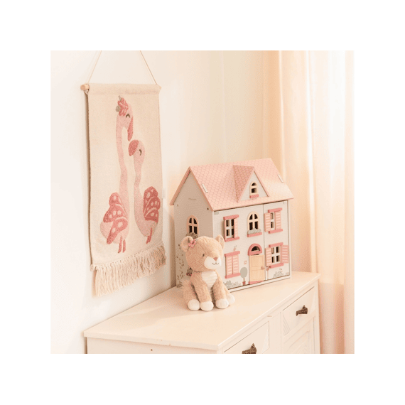 Little Dutch Muurdecoratie Flamingo