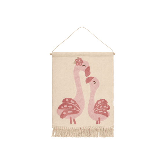 Little Dutch Muurdecoratie Flamingo