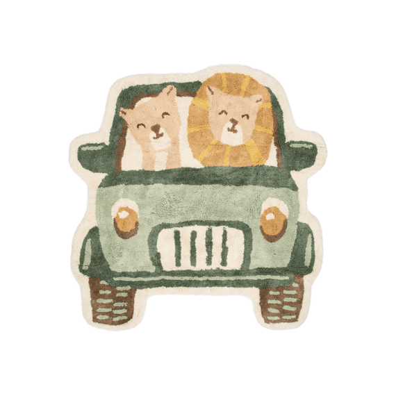 Little Dutch Tapijt Safari Jeep