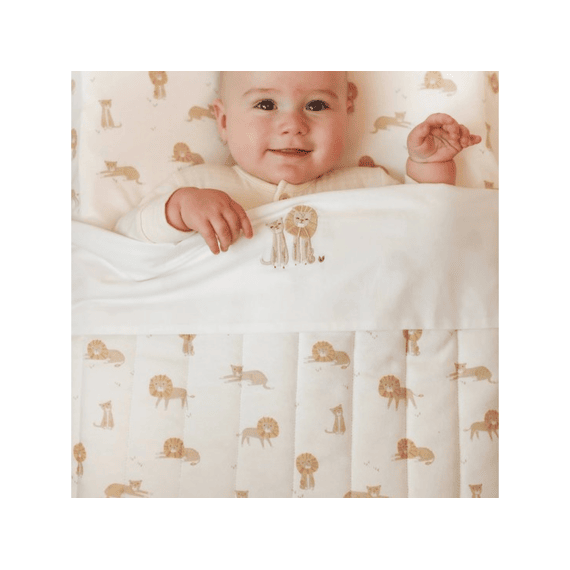 Little Dutch Laken Bed 110x140 Leeuw
