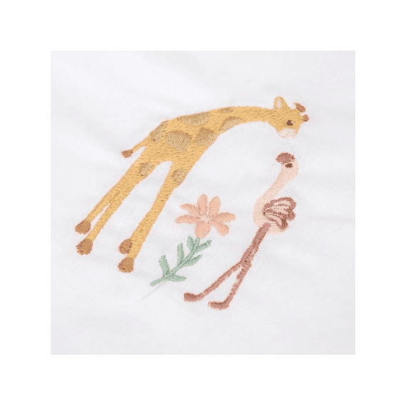 Little Dutch Laken Bed 110x140 Flamingo