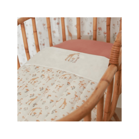 Little Dutch Deken Bed Quilted 110x140  Blooming Safari