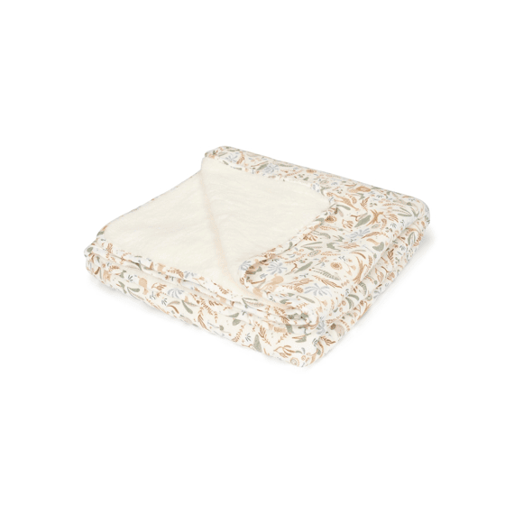 Little Dutch Deken Wieg Pure & Soft 70x100 Safari Wonders