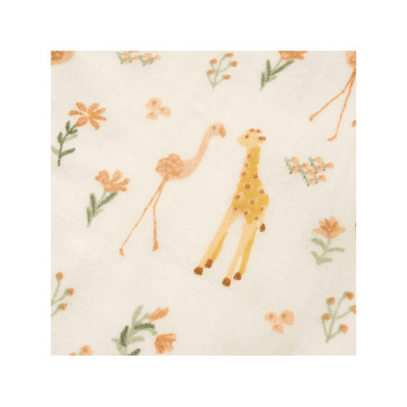 Little Dutch Aankleedkussenhoes Jersey Blooming Safari