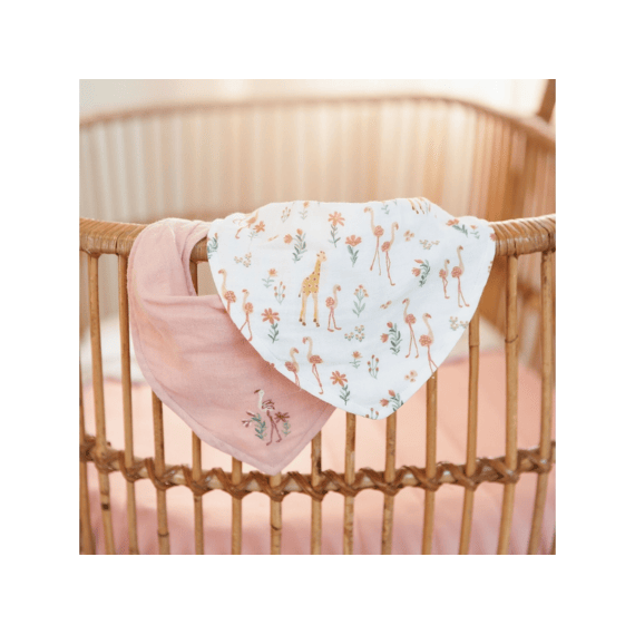 Little Dutch Bandana Bib 2st Blooming Safari
