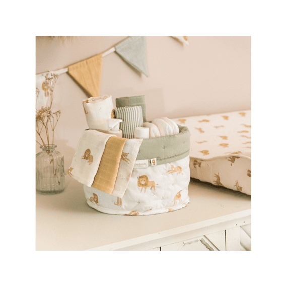 Little Dutch Monddoekjes Tetra 3-pack Safari Leo
