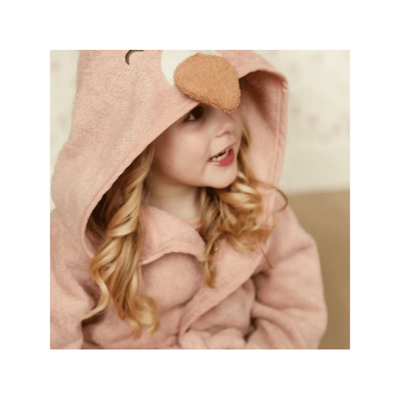 Little Dutch Badjas 98/104 Flamingo