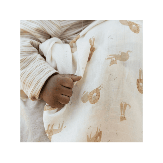 Little Dutch Swaddle 120x120  Safari Leo