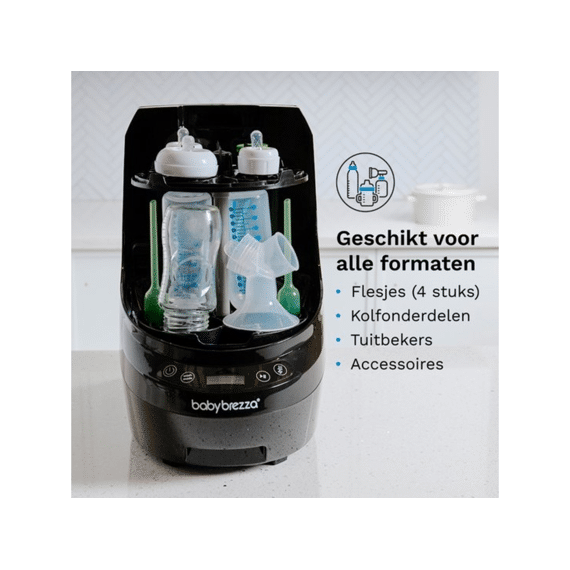 Baby Brezza Bottle Washer Pro Flessenreiniger All Black