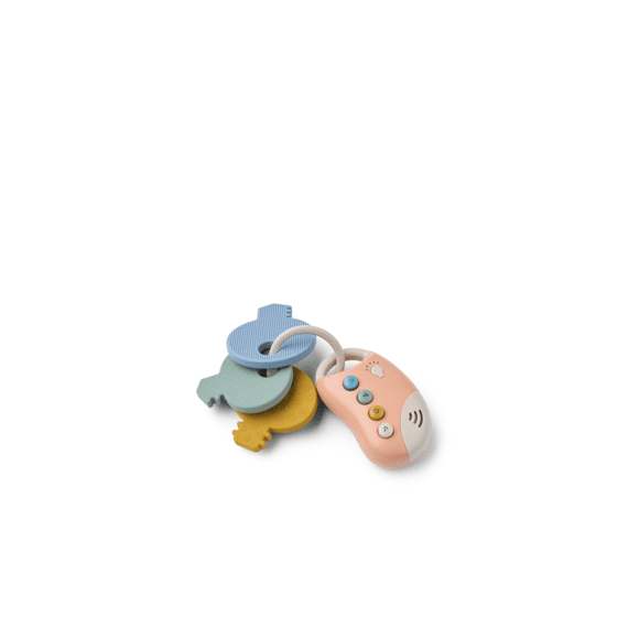 Liewood Toys Vroom Car Keys Pale Tuscany Multi Mix