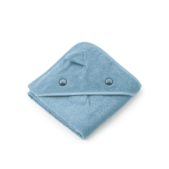 Liewood Badcape Albert Dino Beach Blue