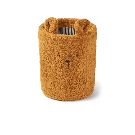 Liewood Opbergmand Morley Bear Golden Caramel