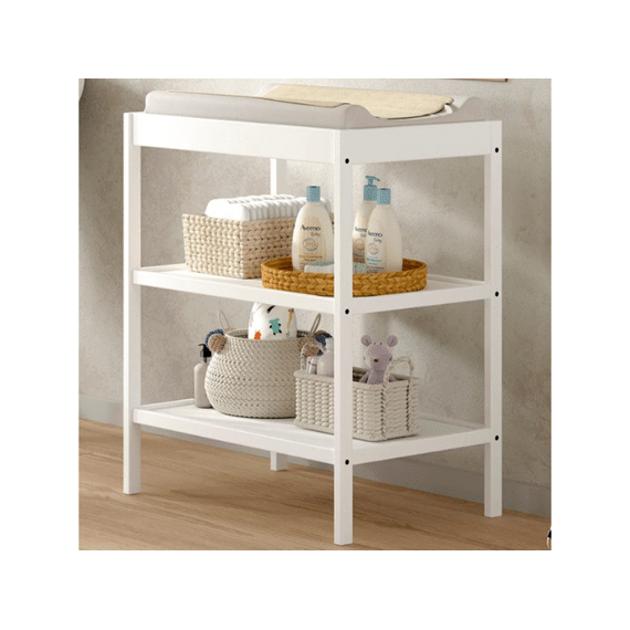 Jaxx Verzorgingstafel Dino Wit