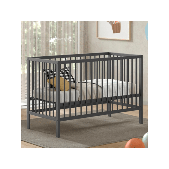 Jaxx Bed Dino 60x120 Antraciet
