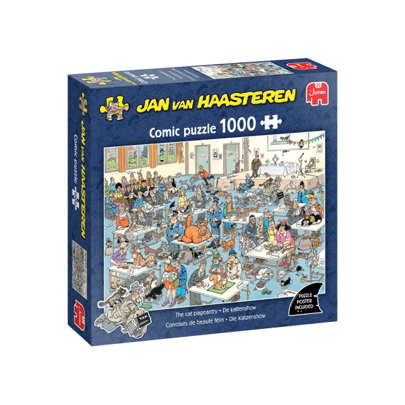 Jumbo Puzzel 1000 Stuks Jan Van Haasteren De Kattenshow
