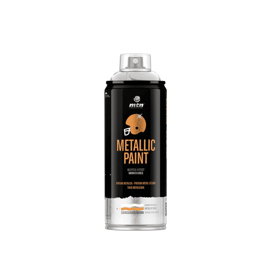 Mtn Pro Metallic Verf Aluminium R-9006 400ml