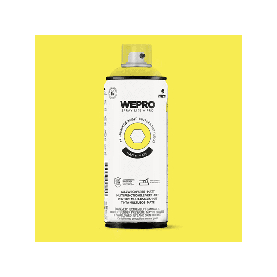 Mtn Wepro All-purpose Verf 400ml Mat Fluor Yellow