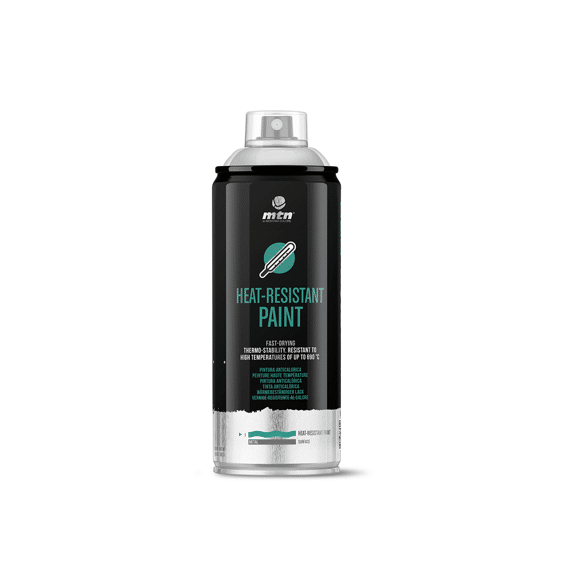 Mtn Pro Warmtebestendige Verf Zilver 400ml