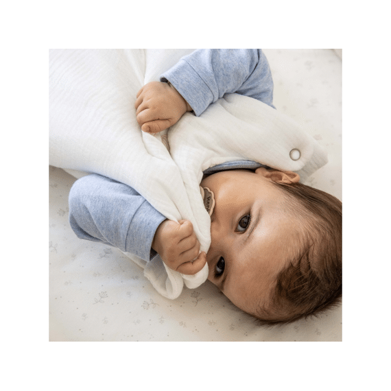 Living Nature Slaapzak Linnen Collectie Tetra Wit 70cm