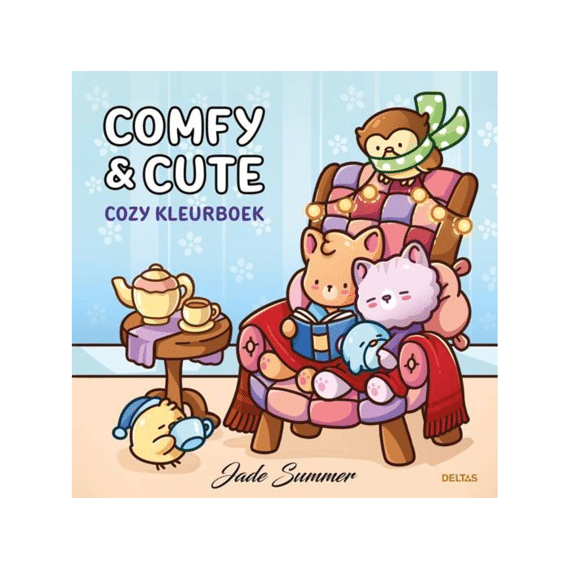 Cozy & Cute Cozy Kleurboek Jade Summer