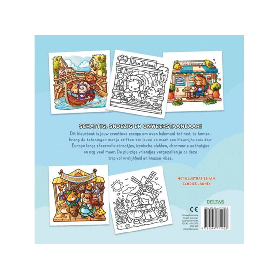 Cozy Europe Comfy Kleurboek Jade Summer