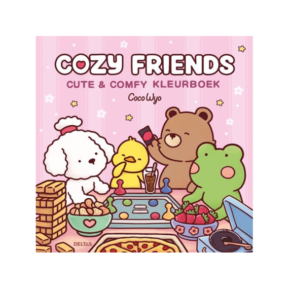 Cozy Friends Cute & Comfy Kleurboek Coco Wyo