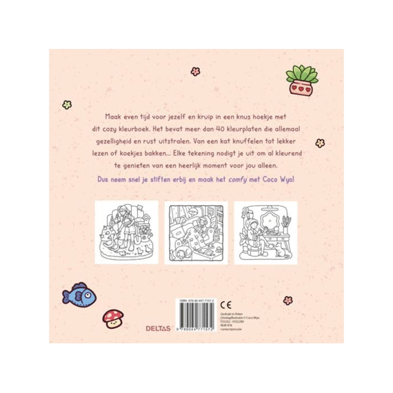 Girl Moments Cute & Comfy Kleurboek Coco Wyo