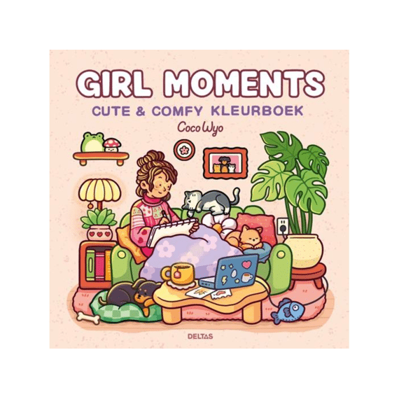 Girl Moments Cute & Comfy Kleurboek Coco Wyo