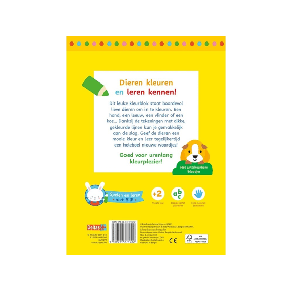 Spelen En Leren Met Billie Lieven Dieren Kleurpret