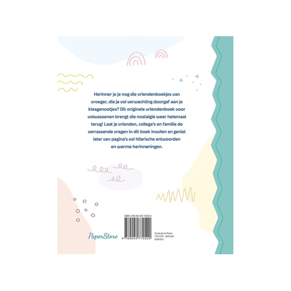 Het Enige Echte Vriendenboek Voor Volwassenen