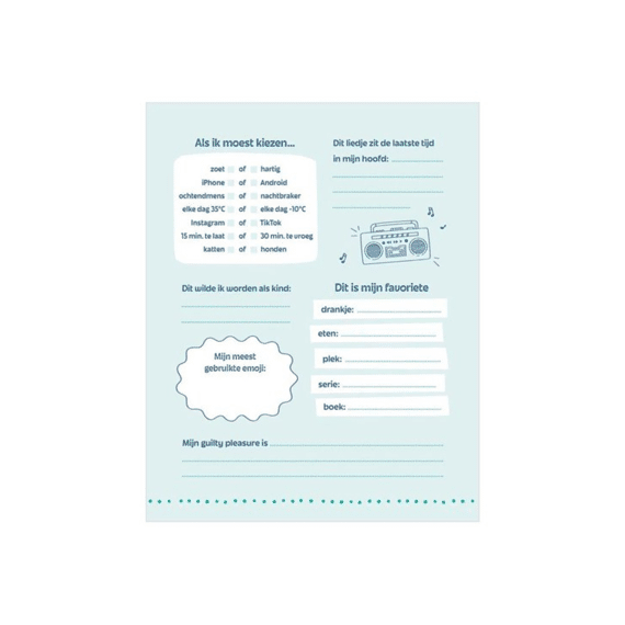 Het Enige Echte Vriendenboek Voor Volwassenen