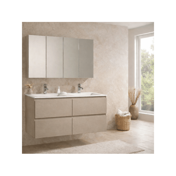 Thys Badkamermeubel Valentina Lak Lava 2 Schuiven 120cm