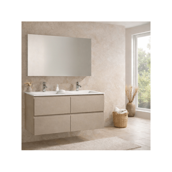 Thys Badkamermeubel Valentina Lak Lava 2 Schuiven 120cm