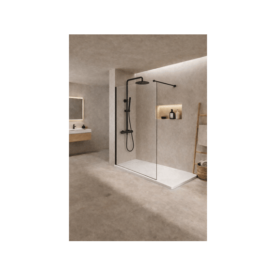 Thys Douchebak Linea Composiet Gel Coat Wit 140x90cm