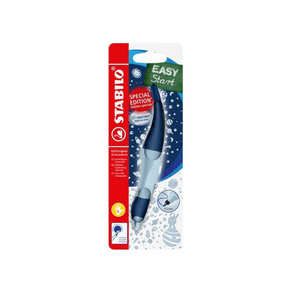 Stabilo Easy Original Dreamword Tintenroller Links Op Blister Blauw