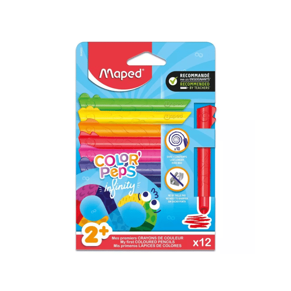 Maped Color Peps Inifinity Kleurpotloden 12 Stuks