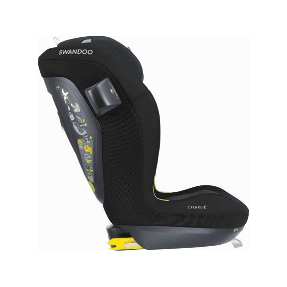 Swandoo Charlie I-size Autostoel 100-150cm bold Black